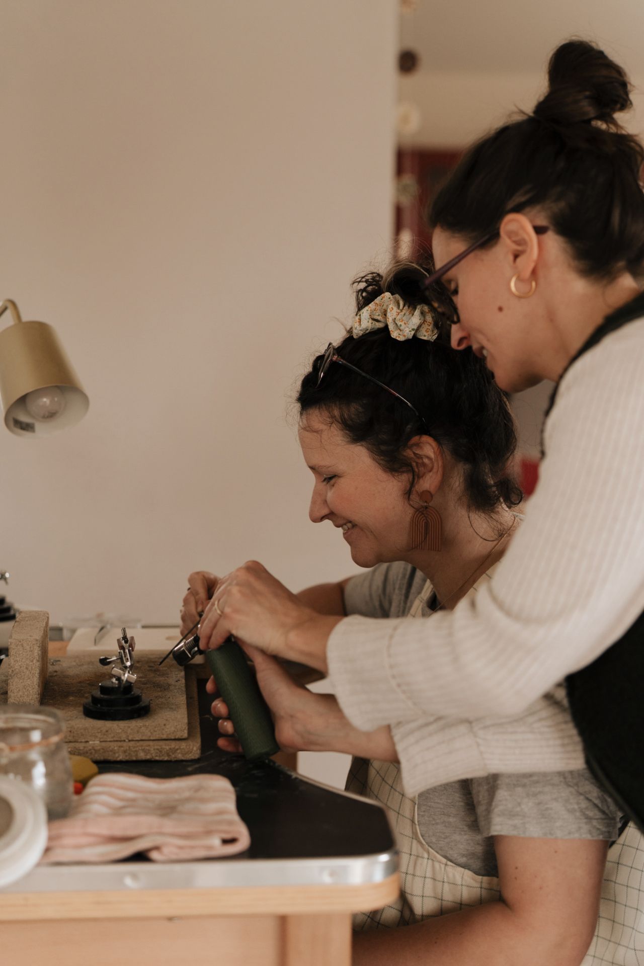 soudure chalumeau atelier joaillerie Perwez Brabant wallon