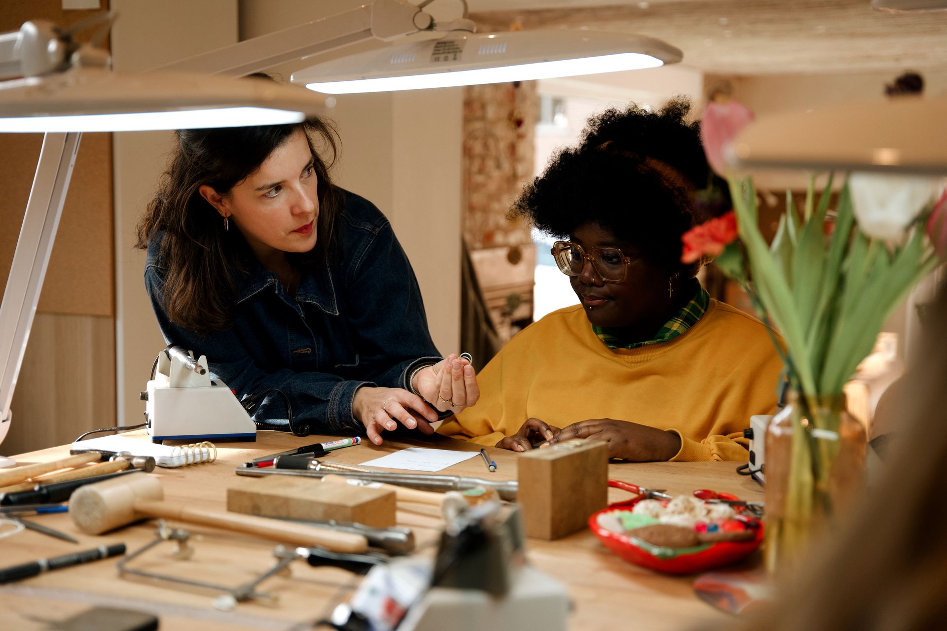 création,  atelier 
