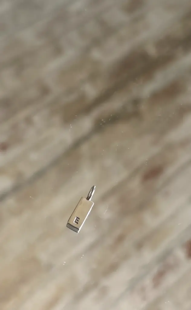 Pendentif Trace - le rectangle