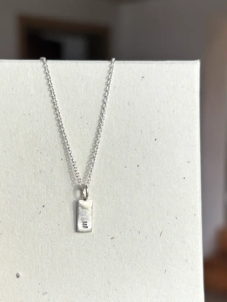 Collier Trace - le rectangle