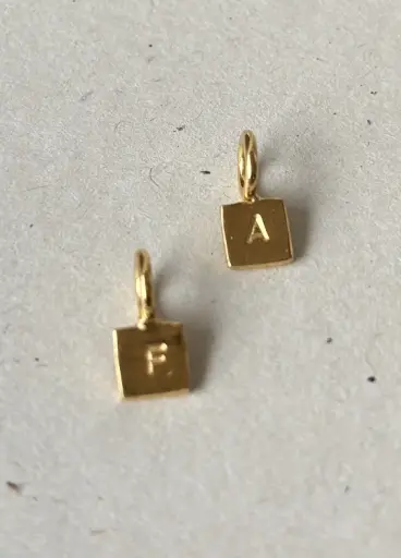 Pendentif Trace - le carré