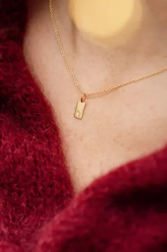 Collier Trace - le rectangle